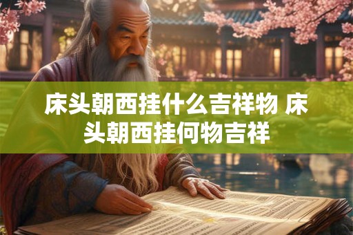 床头朝西挂什么吉祥物 床头朝西挂何物吉祥