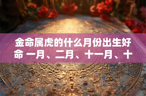 金命属虎的什么月份出生好命 一月、二月、十一月、十二月