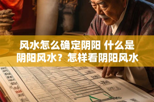 风水怎么确定阴阳 什么是阴阳风水？怎样看阴阳风水