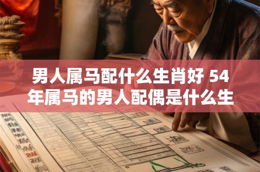男人属马配什么生肖好 54年属马的男人配偶是什么生肖