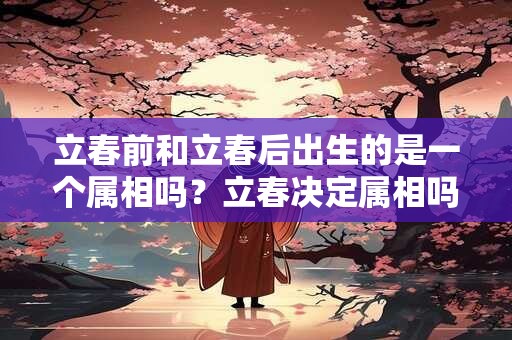 立春前和立春后出生的是一个属相吗？立春决定属相吗？