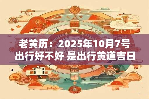 老黄历：2025年10月7号出行好不好 是出行黄道吉日吗