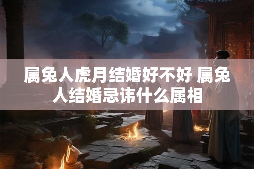 属兔人虎月结婚好不好 属兔人结婚忌讳什么属相