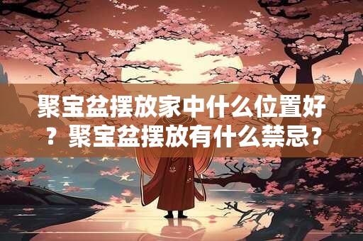 聚宝盆摆放家中什么位置好？聚宝盆摆放有什么禁忌？