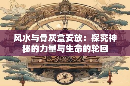 风水与骨灰盒安放：探究神秘的力量与生命的轮回