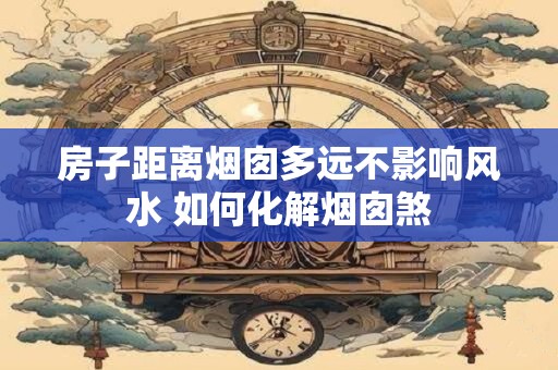房子距离烟囱多远不影响风水 如何化解烟囱煞