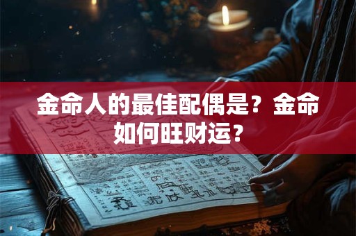 金命人的最佳配偶是？金命如何旺财运？