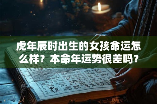 虎年辰时出生的女孩命运怎么样？本命年运势很差吗？