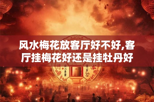 风水梅花放客厅好不好,客厅挂梅花好还是挂牡丹好
