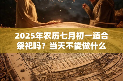 2025年农历七月初一适合祭祀吗？当天不能做什么