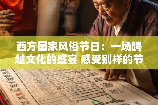 西方国家风俗节日：一场跨越文化的盛宴 感受别样的节日魅力