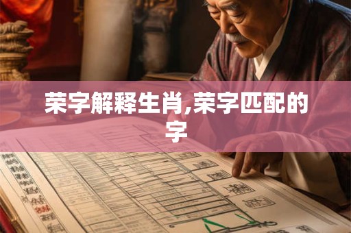 荣字解释生肖,荣字匹配的字