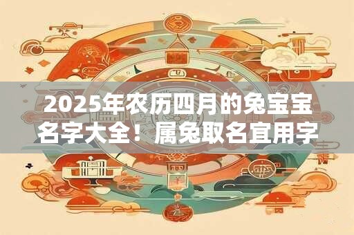 2025年农历四月的兔宝宝名字大全！属兔取名宜用字！