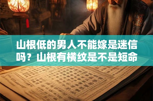 山根低的男人不能嫁是迷信吗？山根有横纹是不是短命？