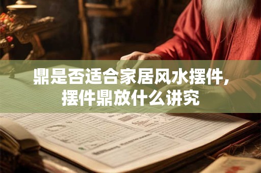 鼎是否适合家居风水摆件,摆件鼎放什么讲究