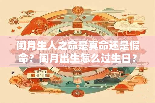 闰月生人之命是真命还是假命？闰月出生怎么过生日？