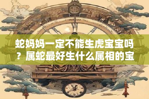 蛇妈妈一定不能生虎宝宝吗？属蛇最好生什么属相的宝宝？