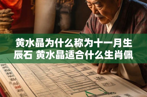 黄水晶为什么称为十一月生辰石 黄水晶适合什么生肖佩戴