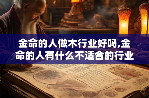 金命的人做木行业好吗,金命的人有什么不适合的行业