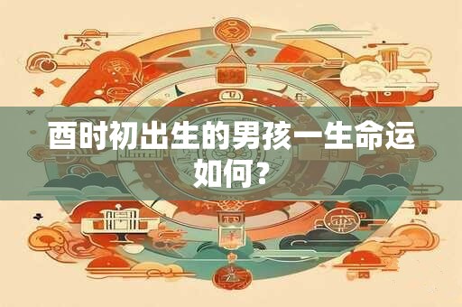 酉时初出生的男孩一生命运如何？