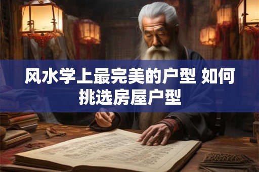 风水学上最完美的户型 如何挑选房屋户型