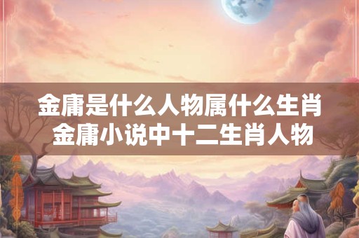 金庸是什么人物属什么生肖 金庸小说中十二生肖人物代表