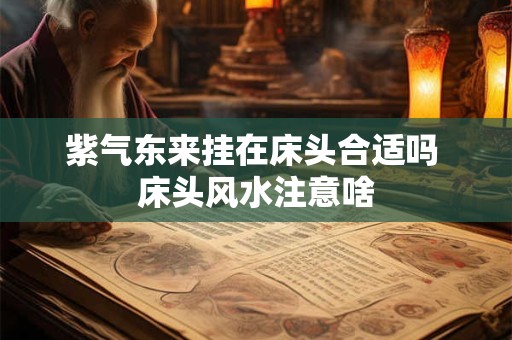 紫气东来挂在床头合适吗 床头风水注意啥