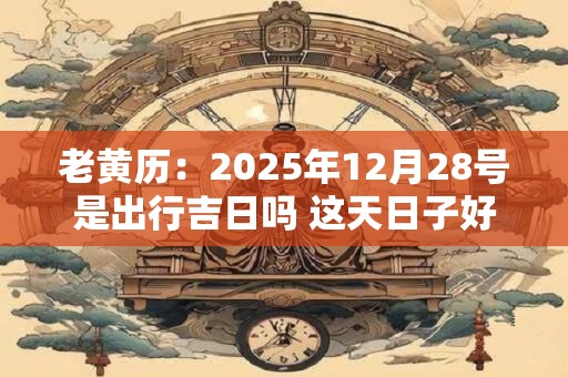 老黄历：2025年12月28号是出行吉日吗 这天日子好吗