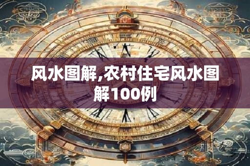 风水图解,农村住宅风水图解100例