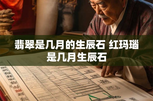 翡翠是几月的生辰石 红玛瑙是几月生辰石