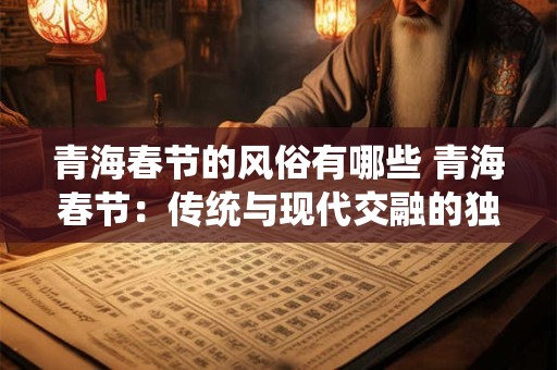 青海春节的风俗有哪些 青海春节：传统与现代交融的独特风俗