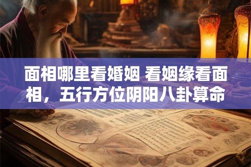 面相哪里看婚姻 看姻缘看面相，五行方位阴阳八卦算命