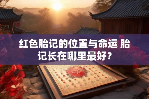 红色胎记的位置与命运 胎记长在哪里最好？