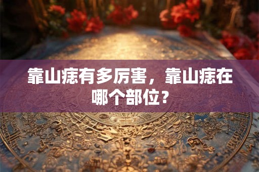 靠山痣有多厉害，靠山痣在哪个部位？