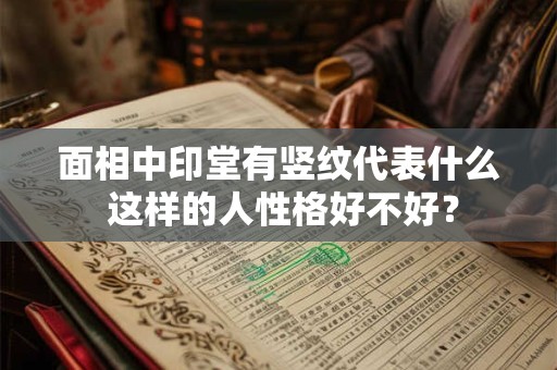 面相中印堂有竖纹代表什么 这样的人性格好不好？