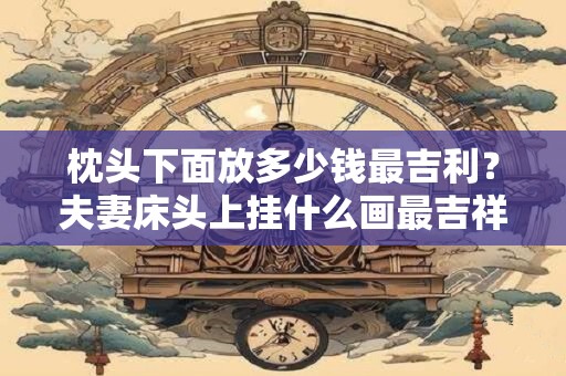 枕头下面放多少钱最吉利？夫妻床头上挂什么画最吉祥？
