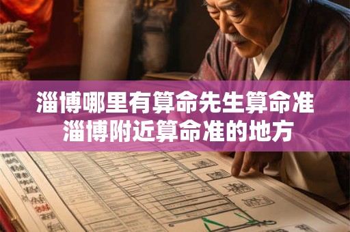 淄博哪里有算命先生算命准 淄博附近算命准的地方