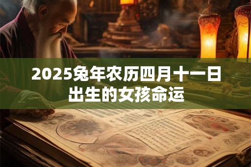 2025兔年农历四月十一日出生的女孩命运