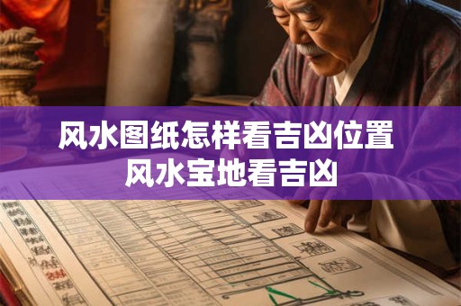 风水图纸怎样看吉凶位置 风水宝地看吉凶