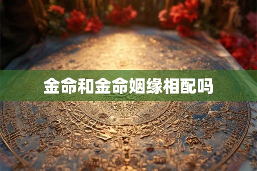 金命和金命姻缘相配吗