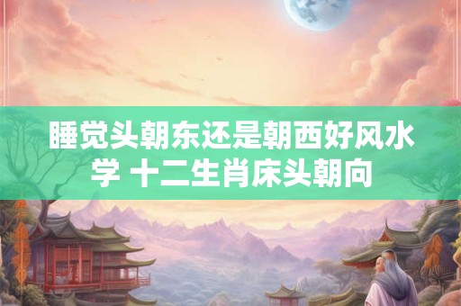 睡觉头朝东还是朝西好风水学 十二生肖床头朝向