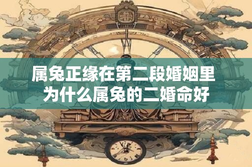 属兔正缘在第二段婚姻里 为什么属兔的二婚命好 属兔正缘在第二段婚姻里 为什么属兔的二婚命好