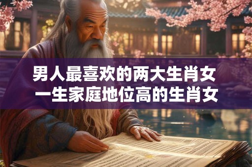 男人最喜欢的两大生肖女 一生家庭地位高的生肖女