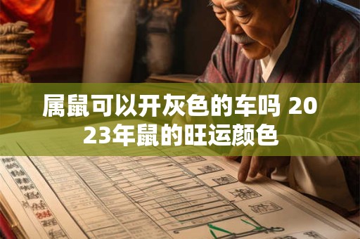 属鼠可以开灰色的车吗 2023年鼠的旺运颜色