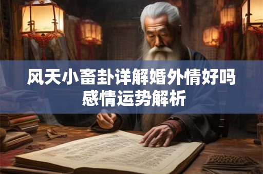 风天小畜卦详解婚外情好吗 感情运势解析
