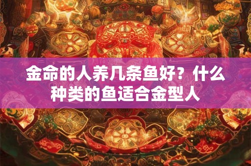 金命的人养几条鱼好？什么种类的鱼适合金型人
