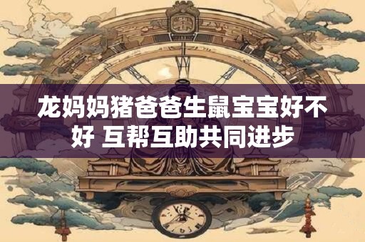 龙妈妈猪爸爸生鼠宝宝好不好 互帮互助共同进步