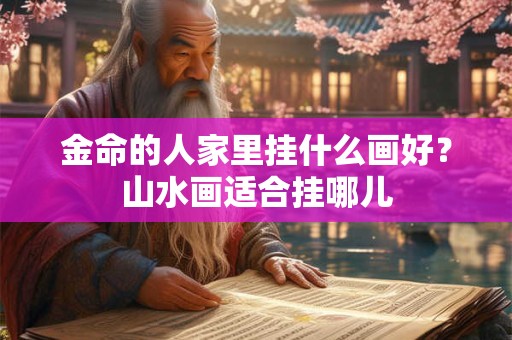 金命的人家里挂什么画好?山水画适合挂哪儿 金命的人家里挂什么画好?山水画适合挂哪儿