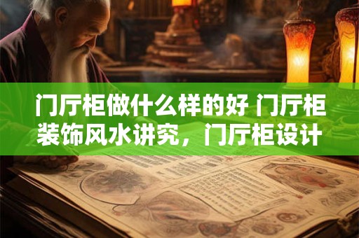 门厅柜做什么样的好 门厅柜装饰风水讲究，门厅柜设计装饰