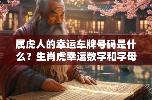 属虎人的幸运车牌号码是什么？生肖虎幸运数字和字母查询
